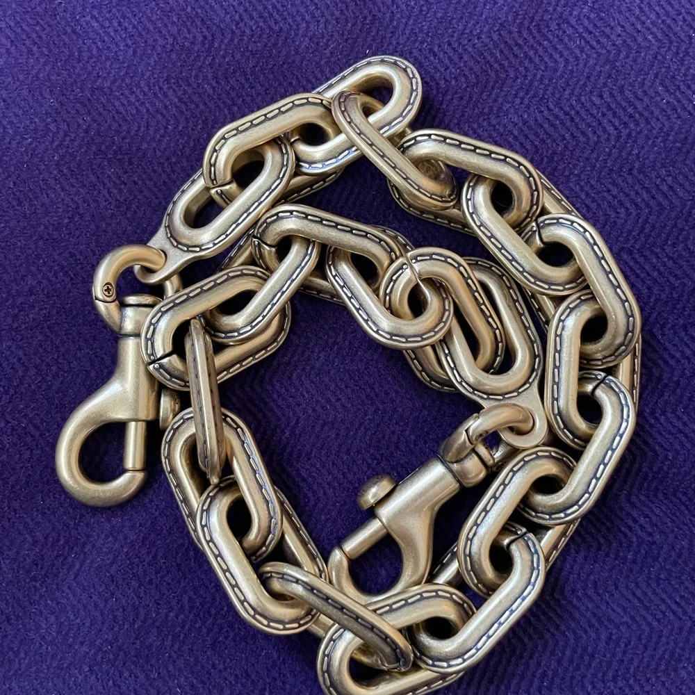 Coach Gold Link Chain Strap - Picture 2 of 3